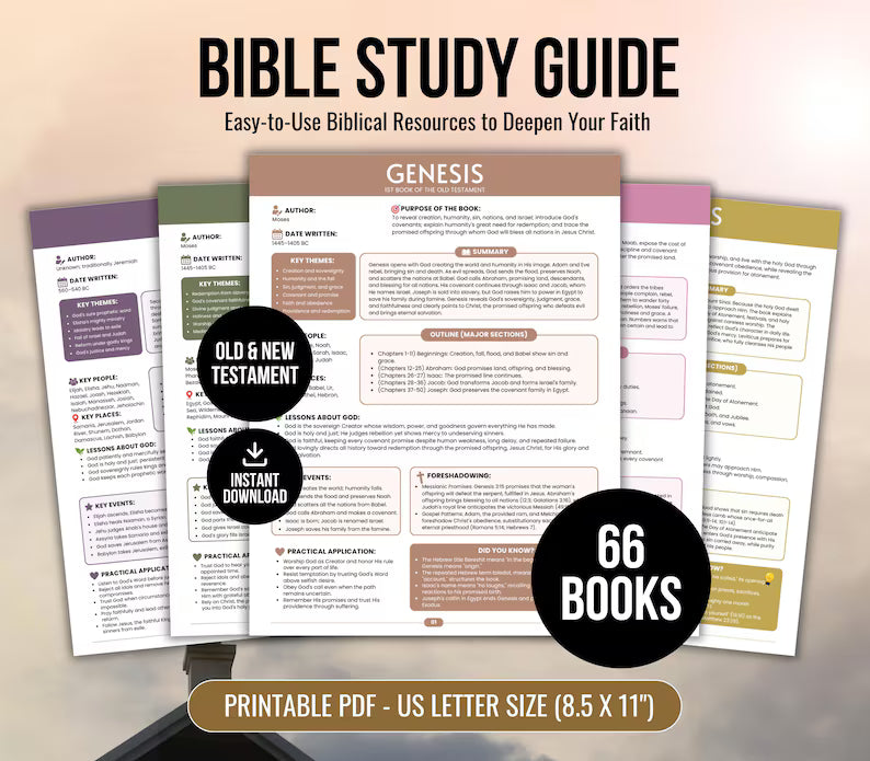 NIV Bible Study Guide: All 66 Books Explained