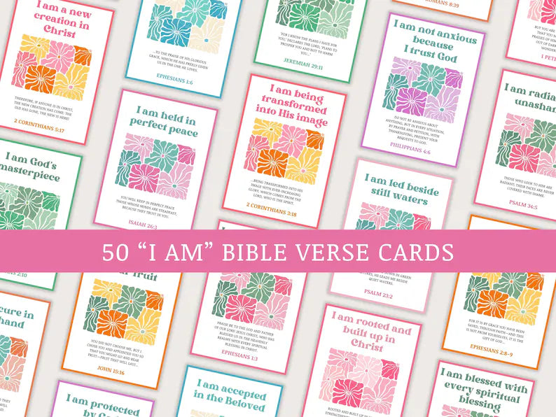 50 Christian Affirmation Cards