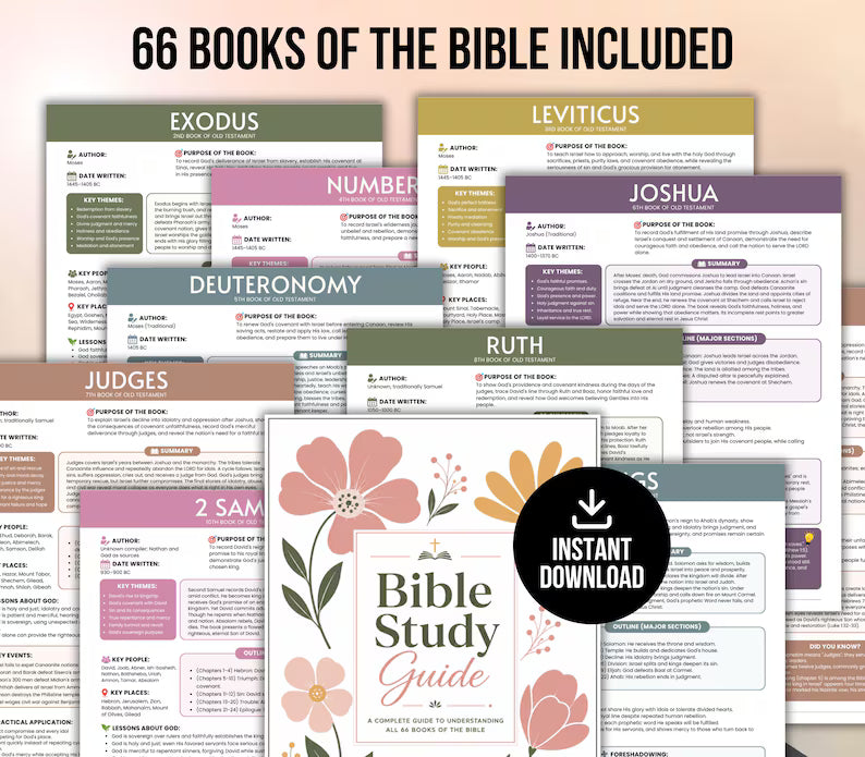 NIV Bible Study Guide: All 66 Books Explained