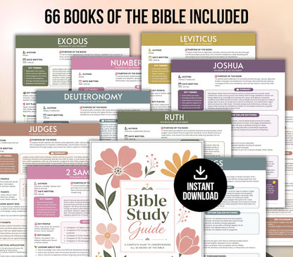NIV Bible Study Guide: All 66 Books Explained