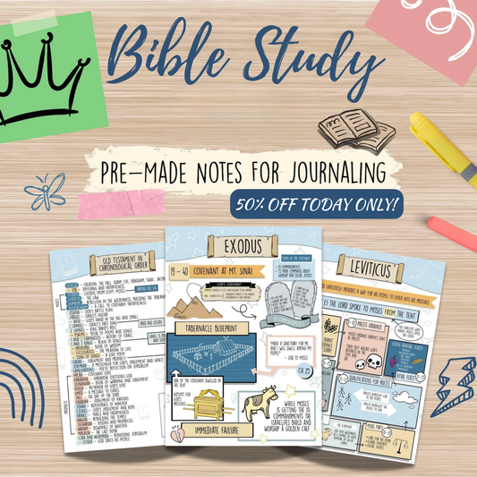 BIBLE STUDY CARDS (INSTANT DOWNLOAD)